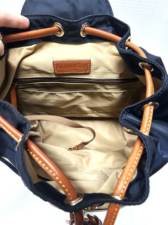 Dooney & Bourke navy blue backpack main image 6